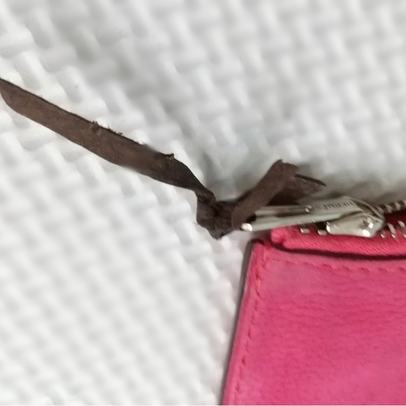 HERMES Dogon Duo Bi-color Suede Eversoft Chocolate/Rose wallet - Picture 12 of 12